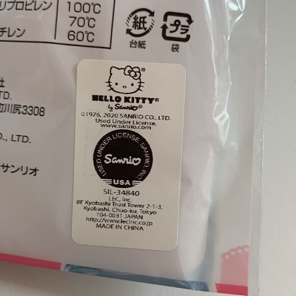 Sanrio Hello Kitty Wide flip bottle cap NWT pink white very cute - Picture 9 of 9